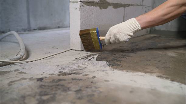 Crawl space vapor barrier installation in Flat Rock, OH